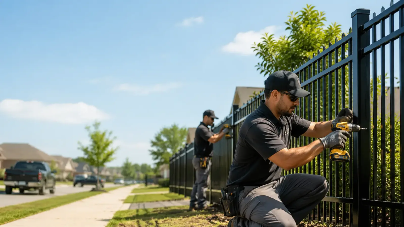 Metal Fence Installation in Brinson, GA